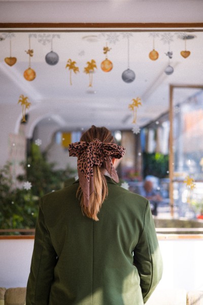 Completo giacca e pantalone in punto Milano – stile maschile chic 2