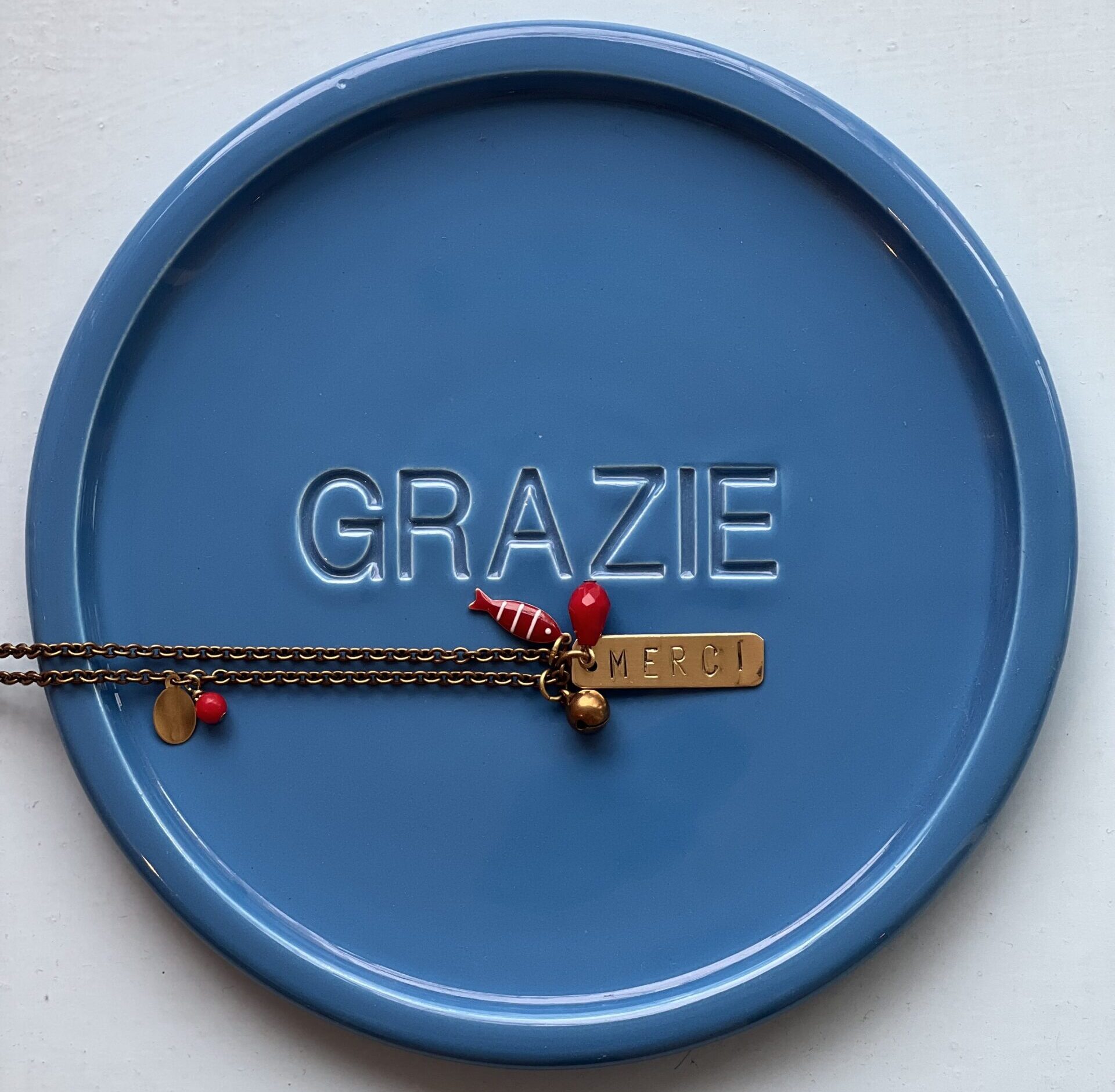 Piattino "GRAZIE"